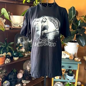 Unisex Carrie Underwood band t shirt story teller tour live music country